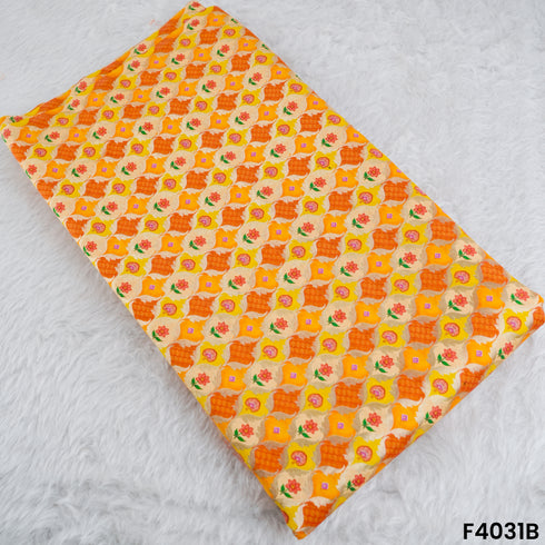 Pure Banarasi Silk Fabric- F4031